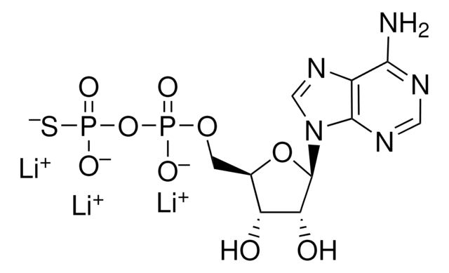 アデノシン 5&#8242;-[&#946;-チオ]二リン酸 三リチウム塩 &#8805;80% (HPLC)