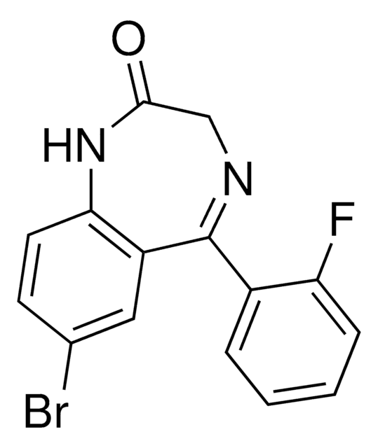 Flubromazepam 1.0&#160;mg/mL in methanol, certified reference material, Cerilliant&#174;