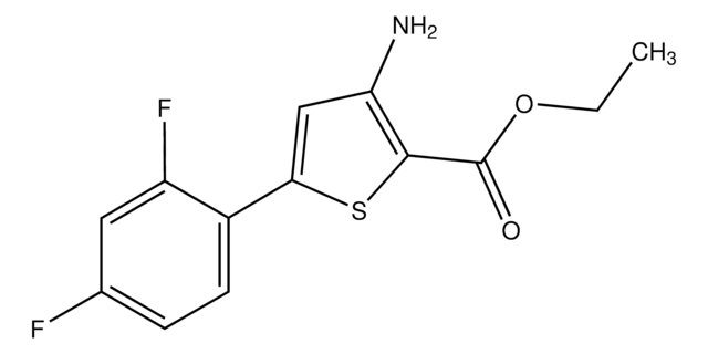 Ethyl 3-amino-5-(2,4-difluorophenyl)thiophene-2-carboxylate AldrichCPR