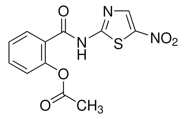 Nitazoxanide pharmaceutical secondary standard, certified reference material