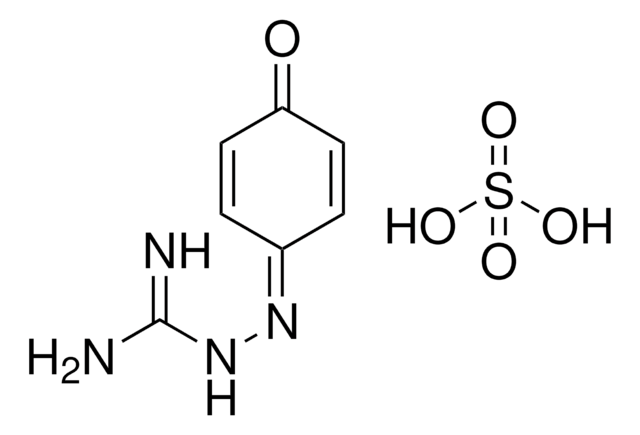 SULFURIC ACID COMPOUND WITH 2-(4-OXO-2,5-CYCLOHEXADIEN-1-YLIDENE)HYDRAZINECARBOXIMIDAMIDE AldrichCPR