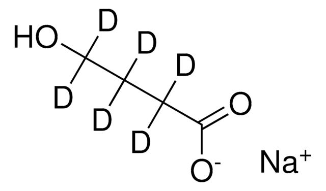 GHB-d6 sodium salt solution 100&#160;&#956;g/mL in methanol (as salt), ampule of 1&#160;mL, certified reference material, Cerilliant&#174;