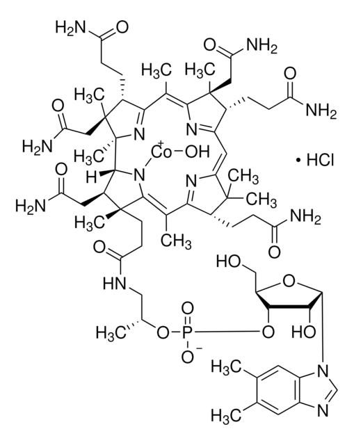 Vitamin B12a hydrochloride &#8805;96% (UV), &#8805;96% (HPLC)