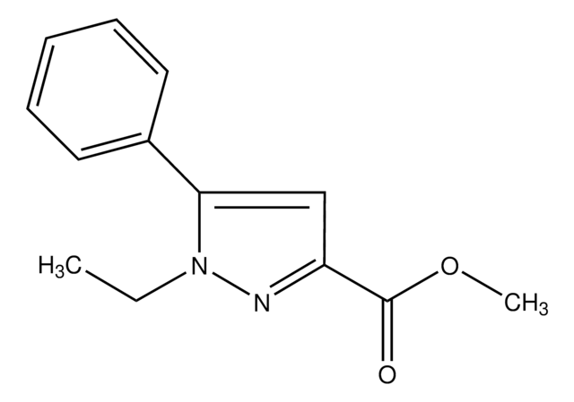 Methyl 1-ethyl-5-phenyl-1H-pyrazole-3-carboxylate AldrichCPR