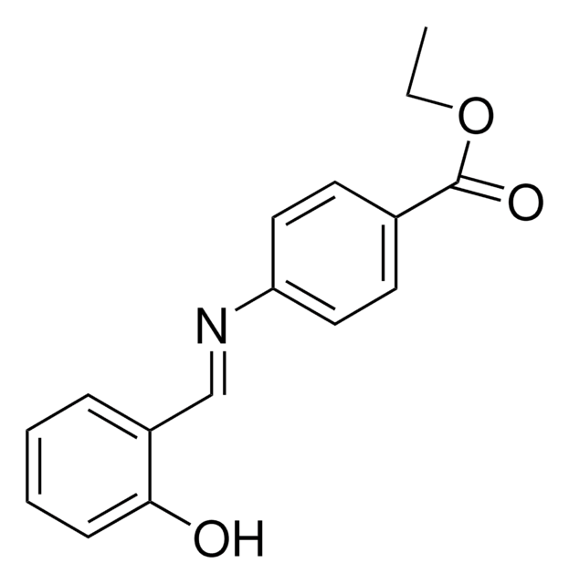 ETHYL 4-(2-HYDROXYBENZYLIDENEAMINO)BENZOATE AldrichCPR