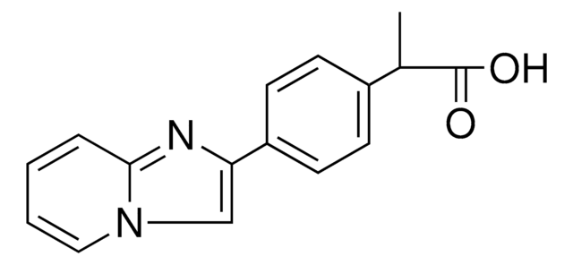 2-(4-imidazo[1,2-a]pyridin-2-ylphenyl)propanoic acid AldrichCPR