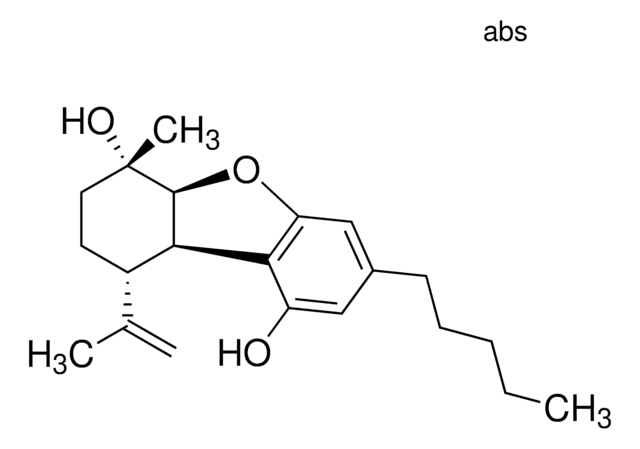 Cannabielsoin (CBE) solution 1&#160;mg/mL (Degassed Methanol), certified reference material, ampule of 1&#160;mL, Cerilliant&#174;