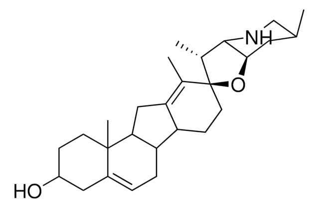 Cyclopamine, V. californicum InSolution, &#8805;97%, controls the biological activity of Sonic Hedgehog signaling pathway