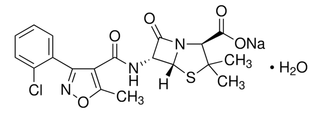 Cloxacillin sodium salt monohydrate VETRANAL&#174;, analytical standard