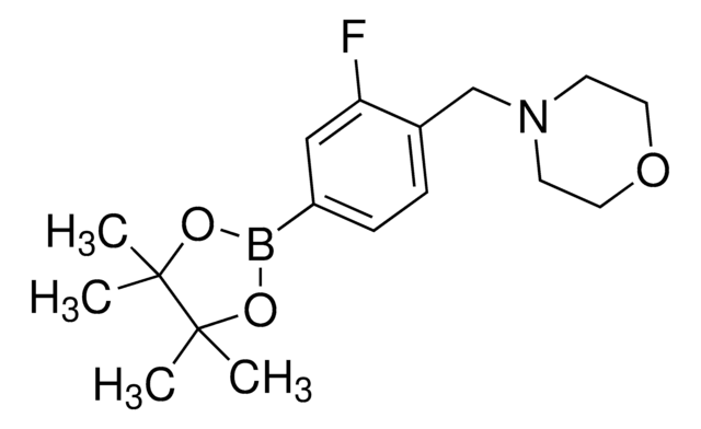 3-Fluoro-4-(N-morpholinomethyl)phenylboronic acid, pinacol ester AldrichCPR