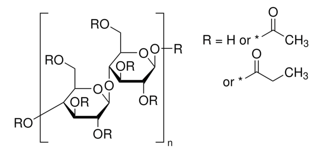 Cellulose acetate propionate average Mn ~75,000 by GPC, powder