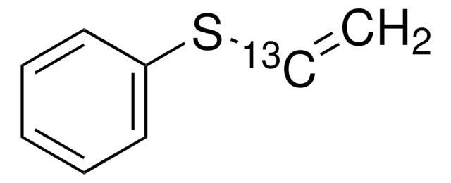 Phenyl vinyl-1-13C sulfide 99 atom % 13C