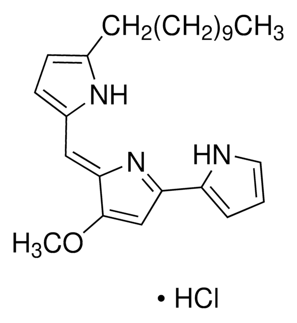 Undecylprodigiosin hydrochloride &#8805;95% (HPLC)