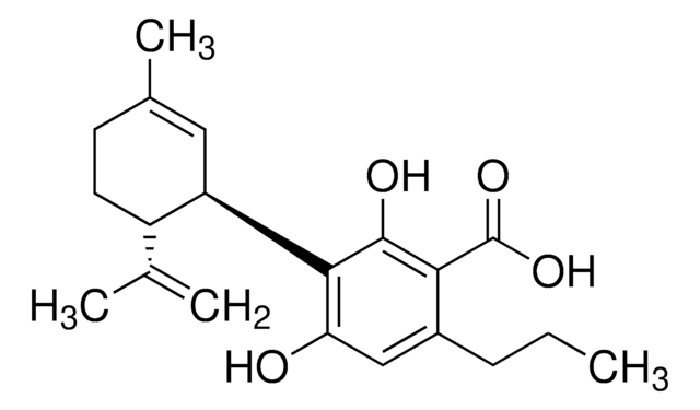 Cannabidivarinic Acid (CBDVA) solution 1.0&#160;mg/mL in acetonitrile, certified reference material, ampule of 1&#160;mL, Cerilliant&#174;