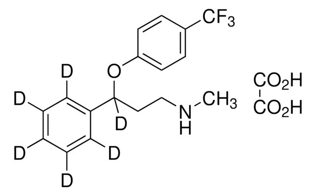 Fluoxetine-D6 oxalate solution 1.0&#160;mg/mL in methanol (as free base), certified reference material, Cerilliant&#174;