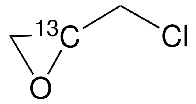 Epichlorohydrin-2-13C &#8805;99 atom % 13C, &#8805;99% (CP), contains hydroquinone as stabilizer