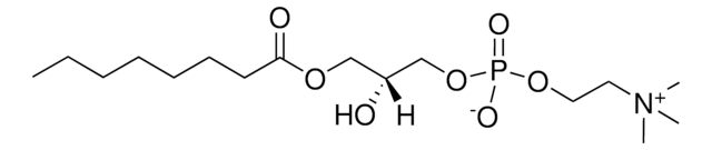 08:0 Lyso PC 1-octanoyl-2-hydroxy-sn-glycero-3-phosphocholine, powder