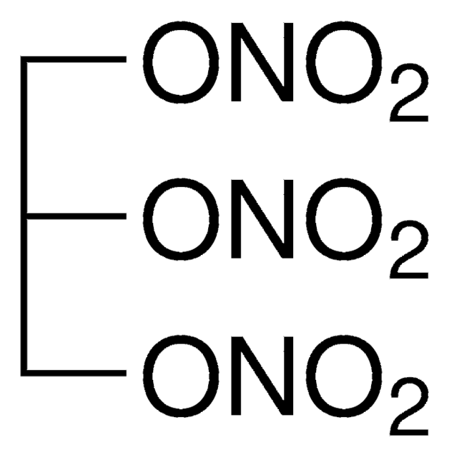 トリニトログリセリン 溶液 1000&#160;&#956;g/mL in acetonitrile, ampule of 1&#160;mL, certified reference material, Cerilliant&#174;