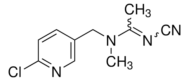 N-(6-Chloro-3-pyridylmethyl)-N-cyano-N-methylacetamidine certified reference material, TraceCERT&#174;, Manufactured by: Sigma-Aldrich Production GmbH, Switzerland