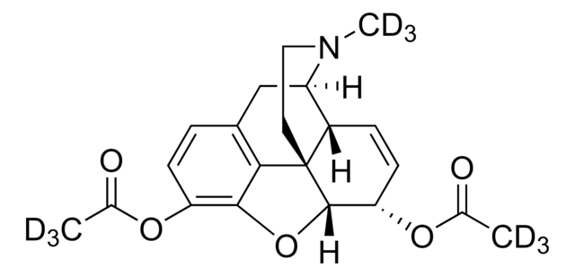 Heroin-D9 solution 100&#160;&#956;g/mL in acetonitrile, ampule of 1&#160;mL, certified reference material, Cerilliant&#174;