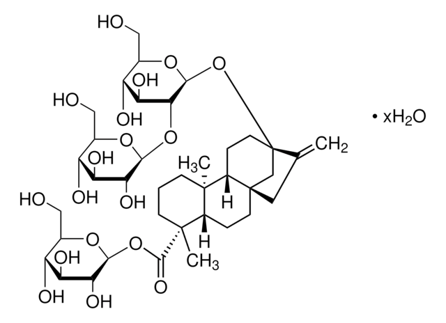 ステビオシド 水和物 &#8805;98% (HPLC)