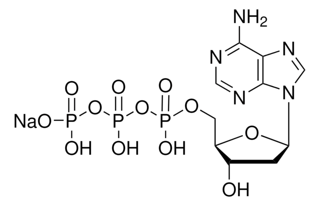 dATP 99% (dNTP), &lt;0.9% (dNDP), solution, 100&#160;mM